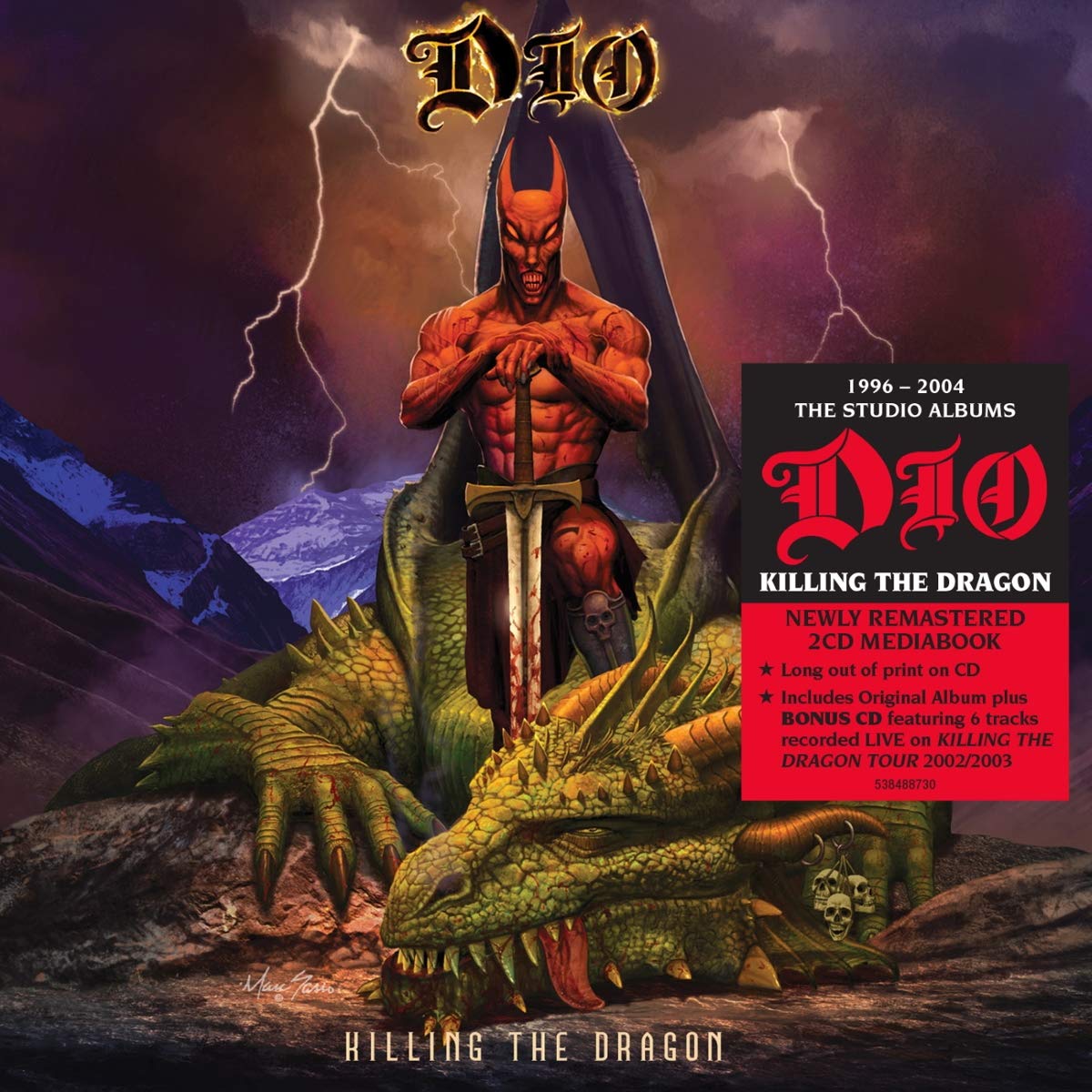 Dio – Killing The Dragon (Deluxe Edition) – Buch und Ton